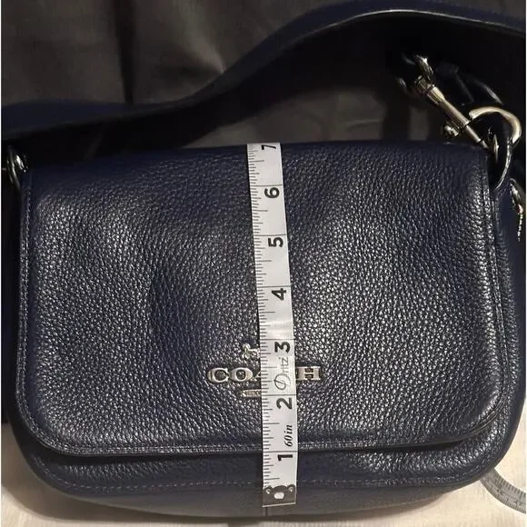 Coach Jes Messenger F76698 Crossbody Pocketbook Purse Blue - Picture 14 of 14